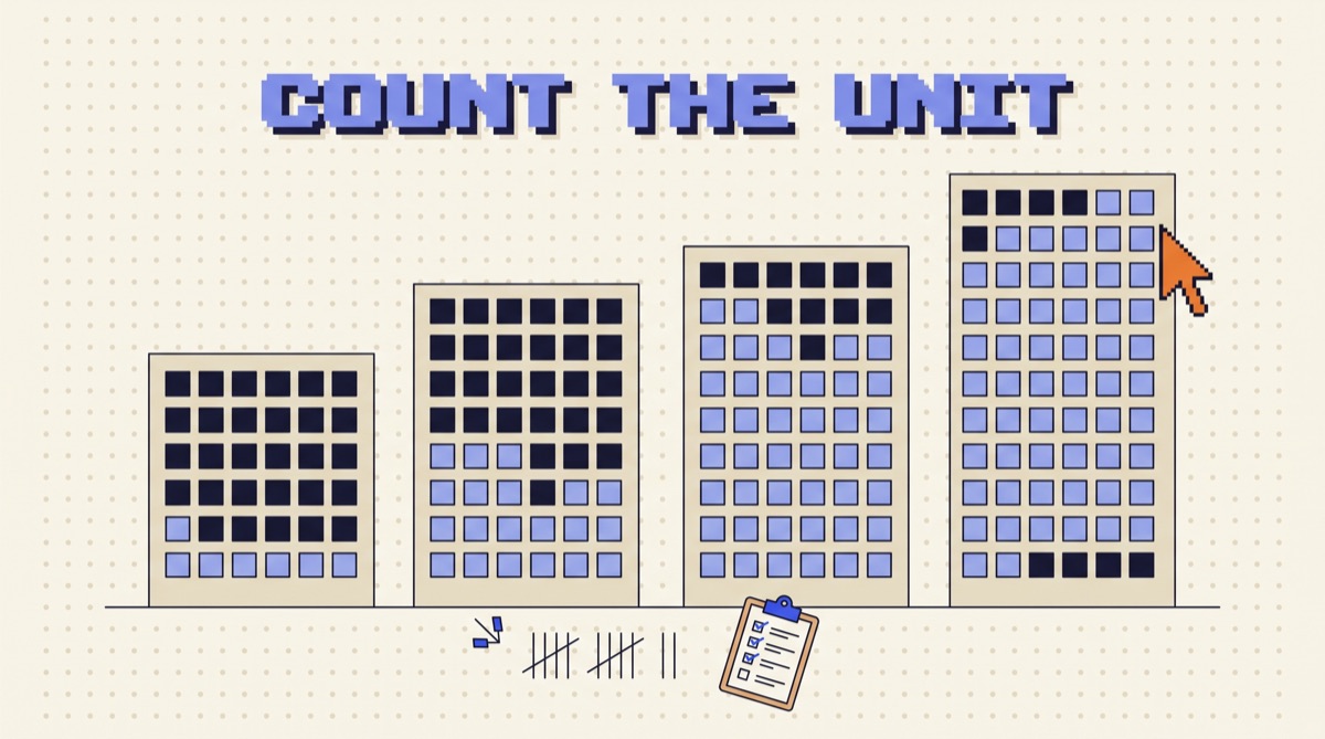 COUNT THE UNIT
