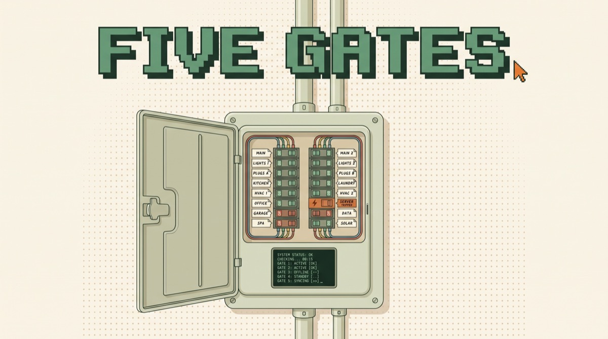 FIVE GATES